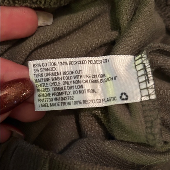 2 for 10 Wild Fable Gray & Olive Knit Pants - Picture 7 of 7